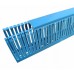 PVC Wiring Ducts Narrow Slot - Blue