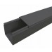 PVC Wiring Ducts Un-Slotted - Black