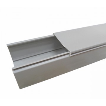 PVC Wiring Ducts Un-Slotted - Light Grey
